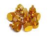 10 stk. Sunbeam Luksus Fingerskruer, Guld