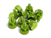 10 stk. Sunbeam Luksus Fingerskruer, Gr�n