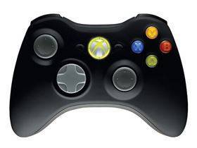 Microsoft Wireless Xbox 360 controller til Windows - Sort