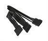 NZXT 4 Pin to 3 x SATA connector Cable 20cm