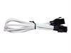 NZXT 6 Pin VGA Extension Cable 25cm - White