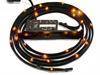 NZXT Sleeved LED Kit Cable 1M Orange