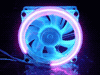 BitsPower Shining Fan Grill UV 80mm