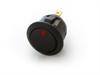 Lamptron LED Rocker Switch Round - Red