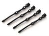Lamptron Rubber Screws Closed Fan - Black