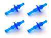 Lamptron Rubber Screws Open Fan - UV Blue