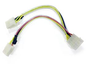 4 Pin Molex Y kabel - Multi LED