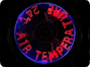 Revoltec Lightwriter Fan with Temperature Display 80mm