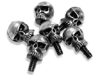 Sunbeam 10 stk Skull fingerskruer, Tin