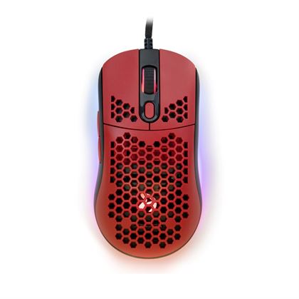 Arozzi Favo Ultra Light Gaming Mouse - Red