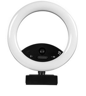 Arozzi Occhio True Privacy - Ring Light Webcam
