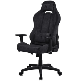 Arozzi Torretta Soft Fabric Gaming Chair - Black