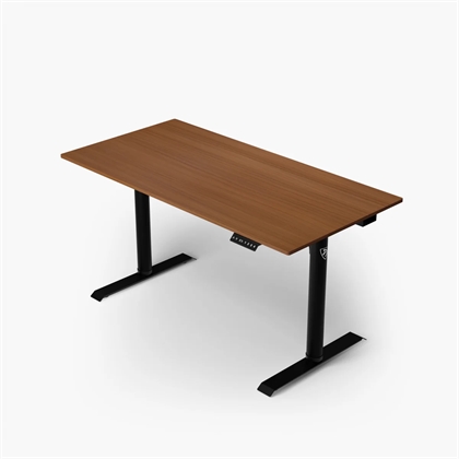 Arozzi Arena Nordico Electric Standing Desk - Walnut