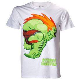 Street Fighter Pixel Blanka T-shirt (L)