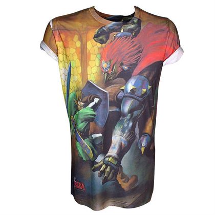 Nintendo Zelda Sublimation Printed T-shirt (L)