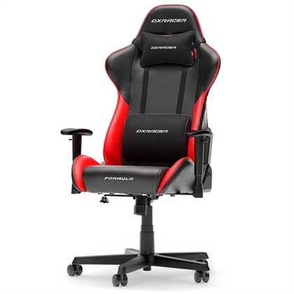 DXRacer Formula L Gamerstol - PVC Læder - Sort/Rød
