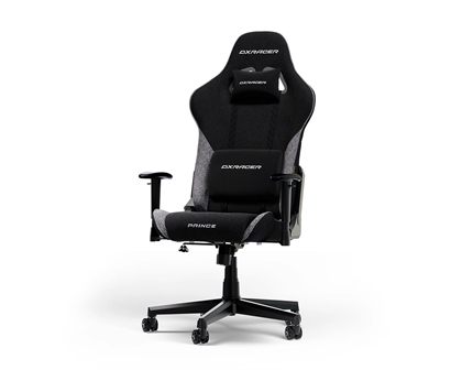 DXRacer PRINCE L Gamerstol - Tekstil - Sort/Grå