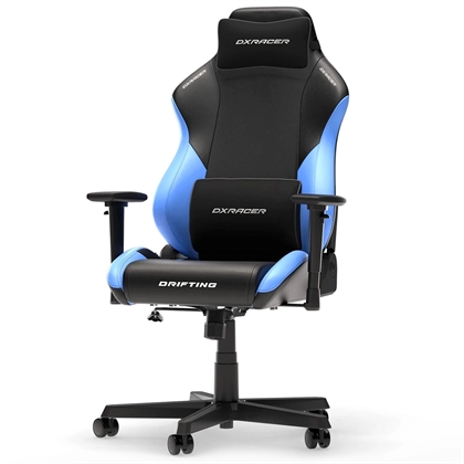 DXRacer DRIFTING L Gamerstol - EPU Læder - Sort/Blå