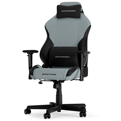 DXRacer DRIFTING L Gamerstol - Tekstil - Sort/Cyan