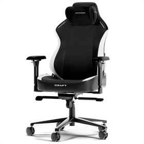 DXRacer CRAFT L Gamerstol - EPU Læder - Sort/Hvid
