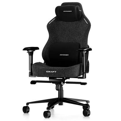 DXRacer CRAFT L Gamerstol - Tekstil - Sort