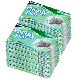 Fucapo Energy Gum - Spear Mint (12 pk)