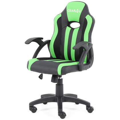 GEAR4U Junior Hero Gaming Chair - Black/Green