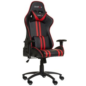 GEAR4U Elite Gaming Chair - Sort/Rød