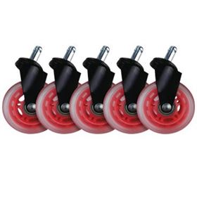 GEAR4U Rush Rubber Wheels - Red