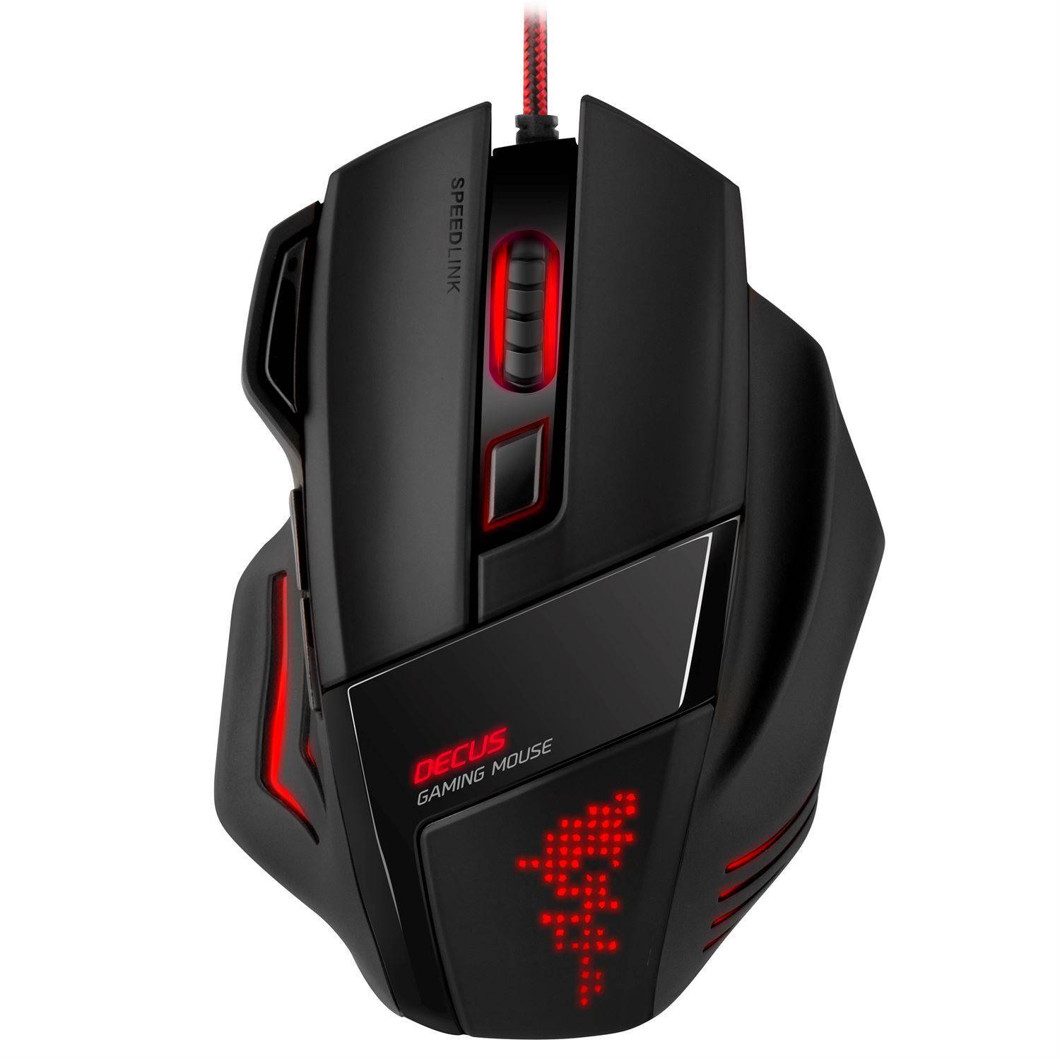 SpeedLink DECUS Limited Edition Gamer Mus - Sort - Køb hos WEBdanes.dk