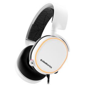 SteelSeries Arctis 5 Gaming Headset - Hvid