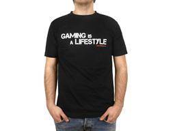 Gaming is a lifestyle T-shirt Sort (M)