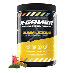 X-GAMER X-Tubz Gummilicious (60 portioner / 600g)