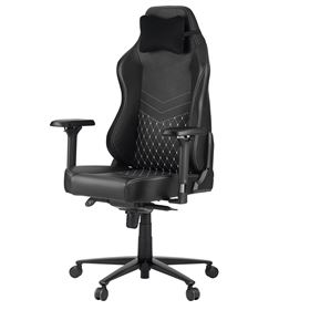 ZEN Saga Gaming Chair Real Leather - Black