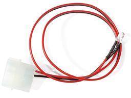 LED 5mm - 4-pin Molex - Rød